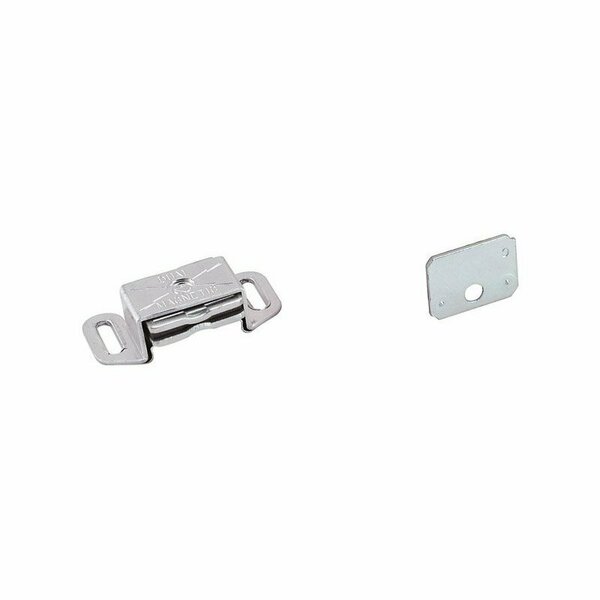 Amerock 1 in. W X 2-3/16 in. D Aluminum Single Magnetic Catch BP9783AL